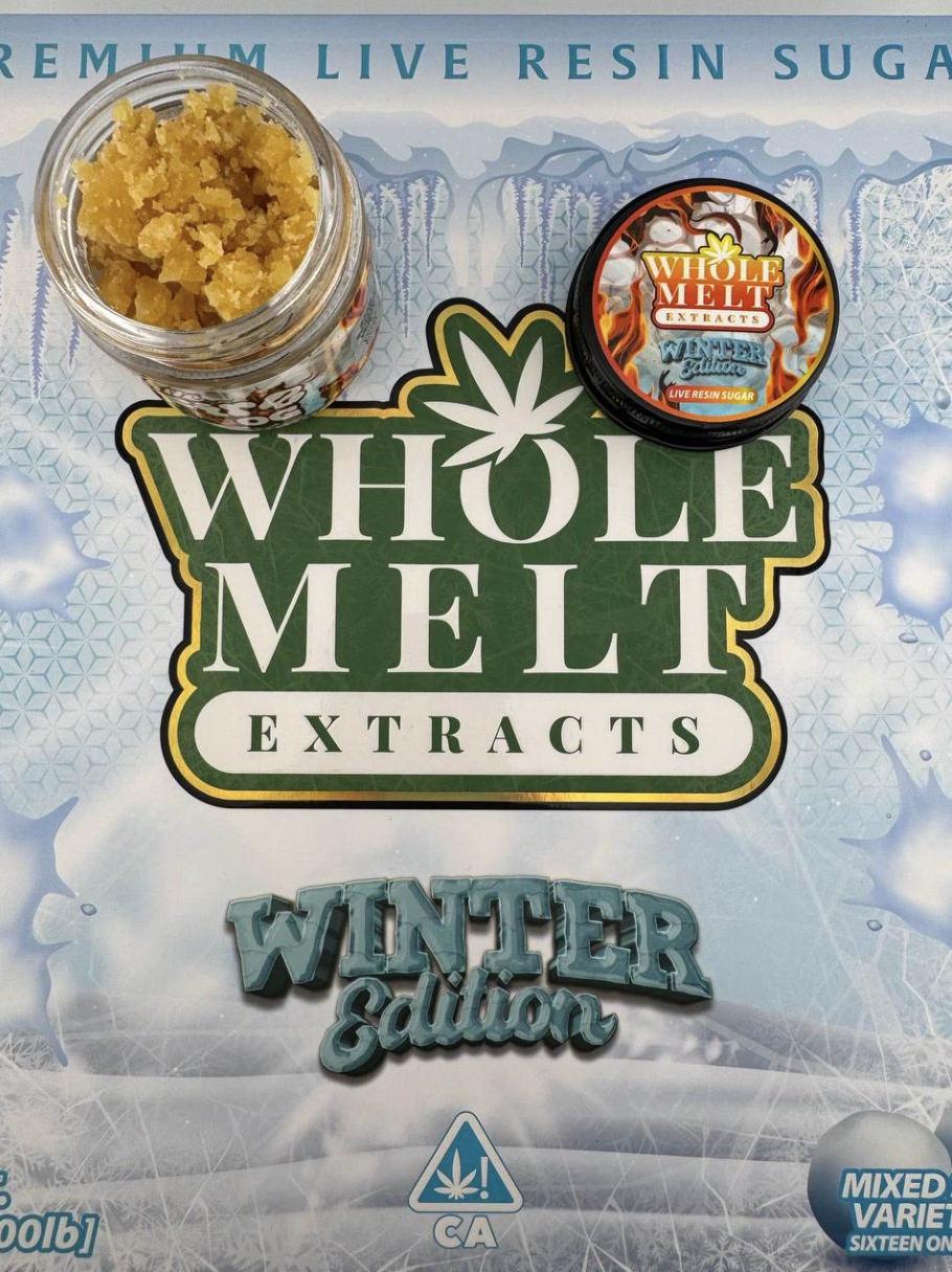 Whole Melt Live Resin Sugar Winter Edition